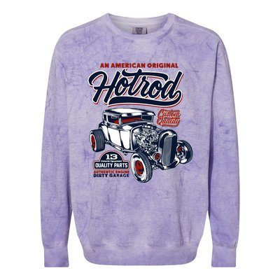 Vintage Hotrod 1932 Car Graphic Colorblast Crewneck Sweatshirt