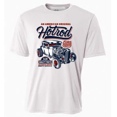 Vintage Hotrod 1932 Car Graphic Cooling Performance Crew T-Shirt