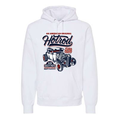 Vintage Hotrod 1932 Car Graphic Premium Hoodie