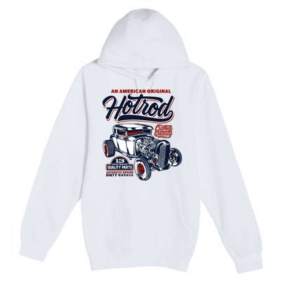 Vintage Hotrod 1932 Car Graphic Premium Pullover Hoodie