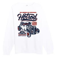 Vintage Hotrod 1932 Car Graphic Premium Crewneck Sweatshirt