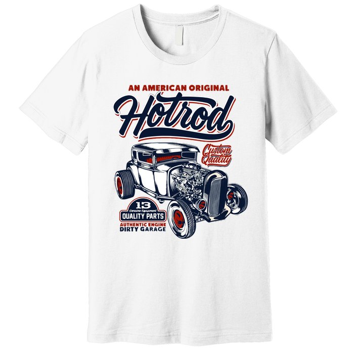 Vintage Hotrod 1932 Car Graphic Premium T-Shirt