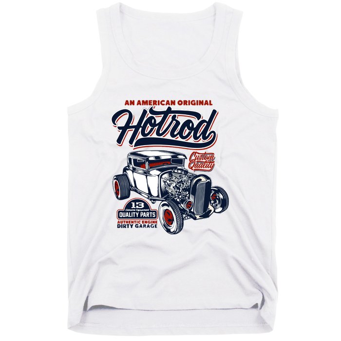 Vintage Hotrod 1932 Car Graphic Tank Top