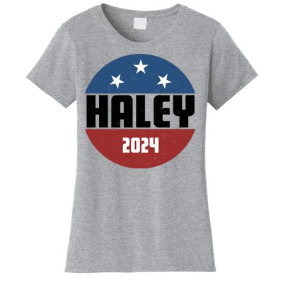 Vote Haley 2024 Election Retro Vintage Women's T-Shirt