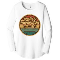 Vintage Hooties And Blowfish Retro Cassette 80s Rock Music Women's Perfect Tri Tunic Long Sleeve Shirt