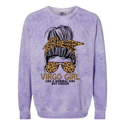 Virgo Horoscope August September Astrology Birthday Gift Colorblast Crewneck Sweatshirt