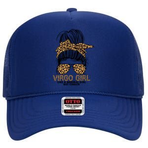 Virgo Horoscope August September Astrology Birthday Gift High Crown Mesh Back Trucker Hat