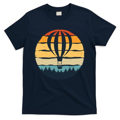Vintage Hot Air Balloon And Ballooning Design Sky Adventure T-Shirt