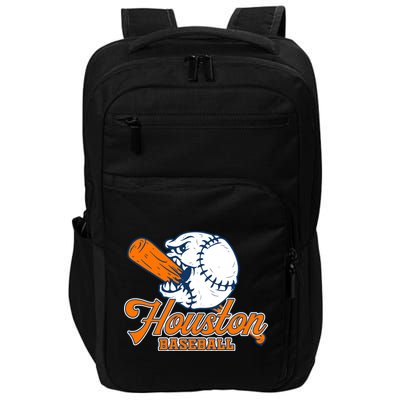 Vintage Houston Baseball Space City Retro Impact Tech Backpack
