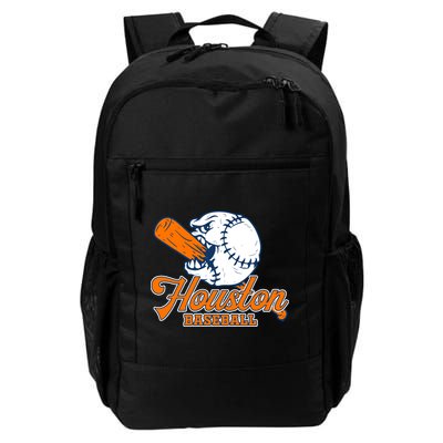 Vintage Houston Baseball Space City Retro Backpack