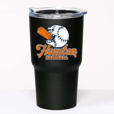 Vintage Houston Baseball Space City Retro Tumbler
