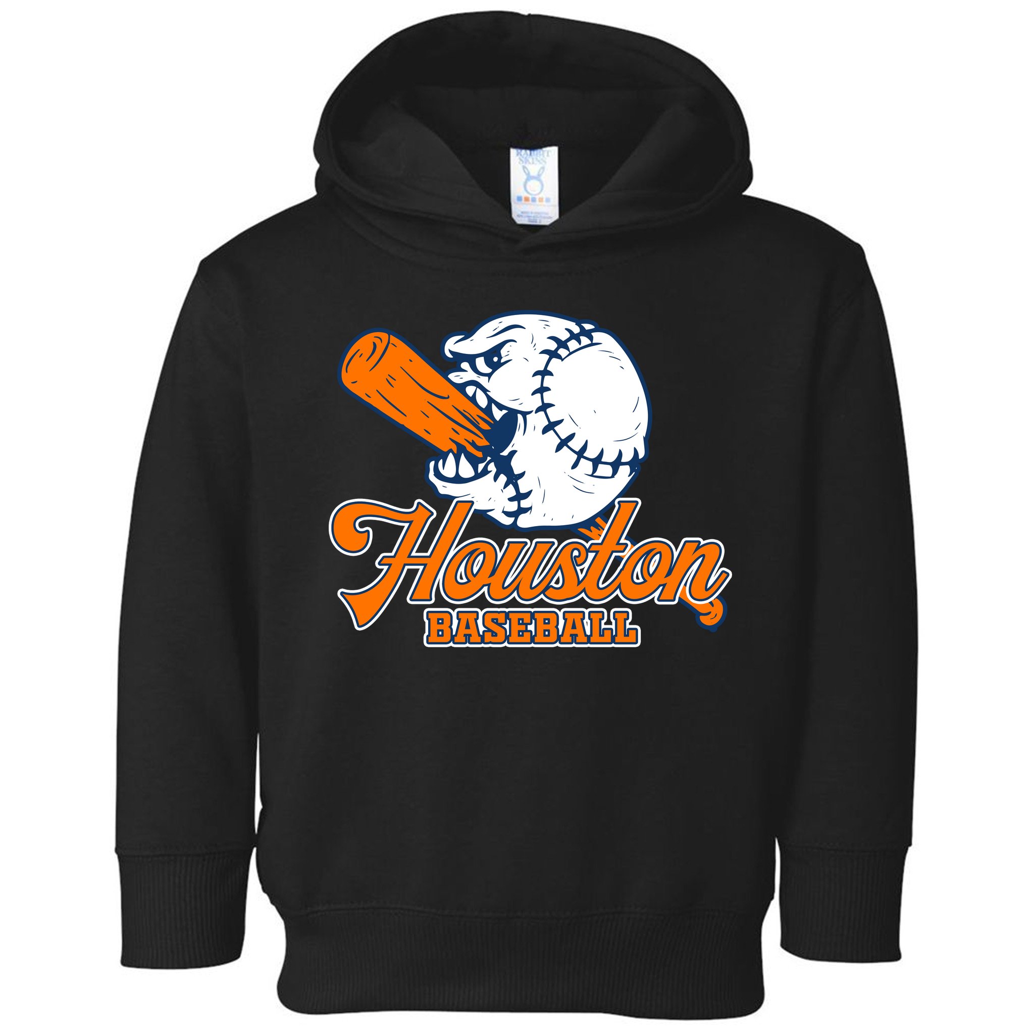 Vintage Houston Baseball Space City Retro Toddler Hoodie
