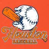 Vintage Houston Baseball Space City Retro T-Shirt