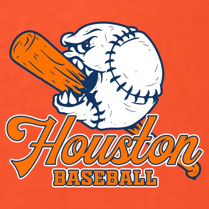 Vintage Houston Baseball Space City Retro T-Shirt