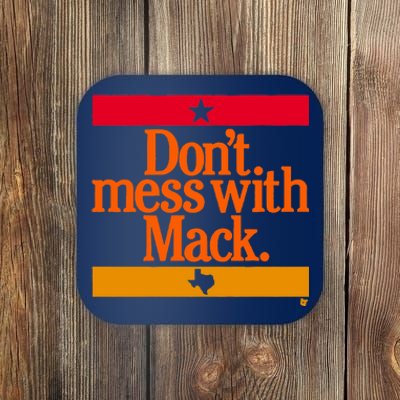 Vintage Houston Astros Mattress Mack Don't Mess With Mack Coaster