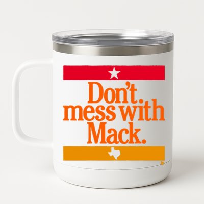 Vintage Houston Astros Mattress Mack Don't Mess With Mack 12 oz Stainless Steel Tumbler Cup