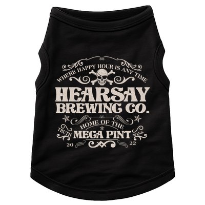 Vintage Hearsay Brewing Co. Where Happy Hour Is Any Time Doggie Tank