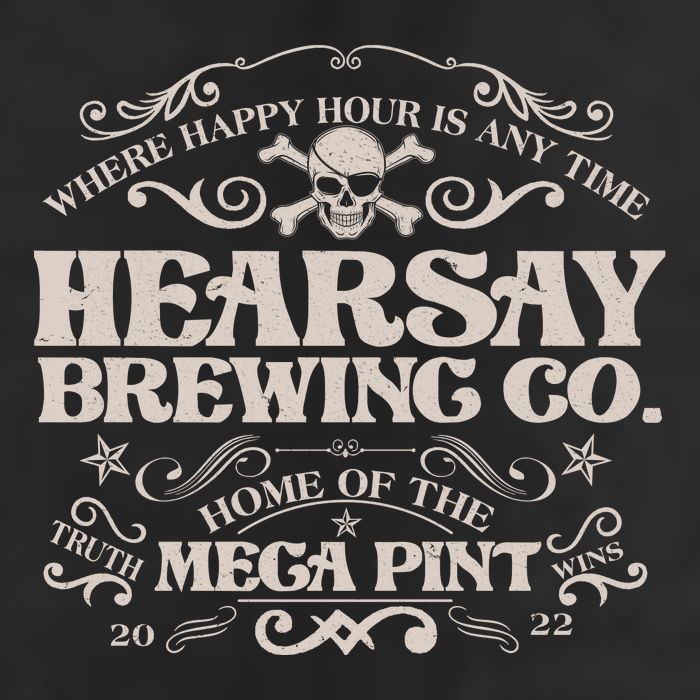 Vintage Hearsay Brewing Co. Where Happy Hour Is Any Time Beanie