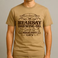 Vintage Hearsay Brewing Co. Where Happy Hour Is Any Time T-Shirt