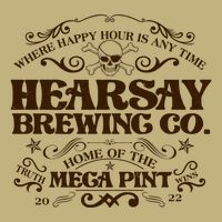 Vintage Hearsay Brewing Co. Where Happy Hour Is Any Time T-Shirt