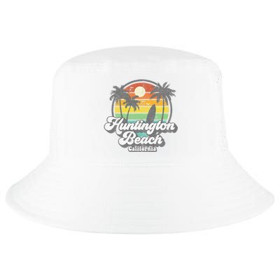 Vintage Huntington Beach California Surfing Cool Comfort Performance Bucket Hat