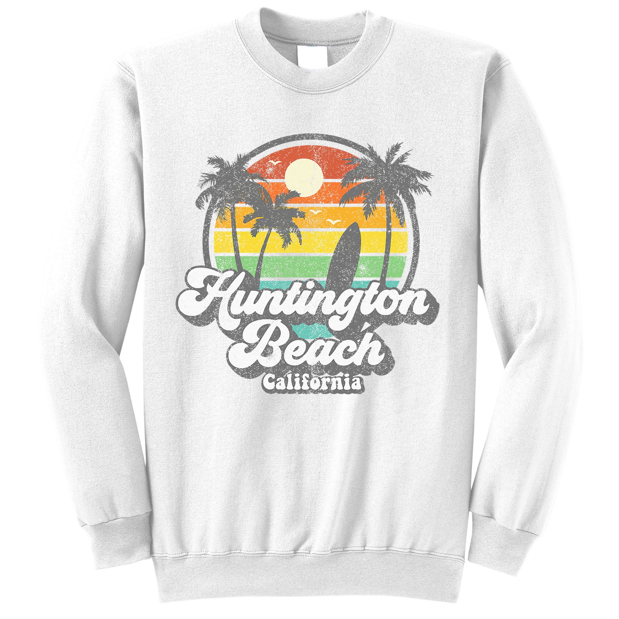 Vintage Huntington Beach California Surfing Sweatshirt