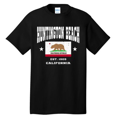 Vintage Huntington Beach California Ca Tall T-Shirt