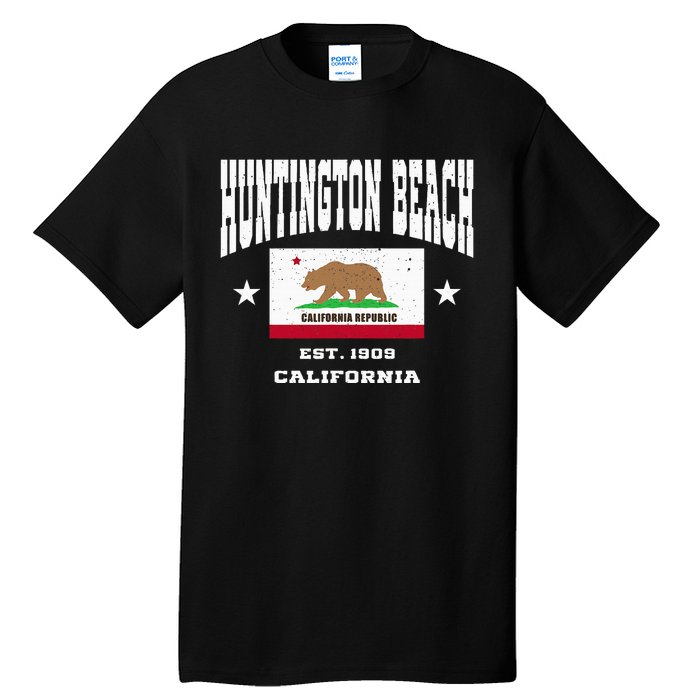 Vintage Huntington Beach California Ca Tall T-Shirt