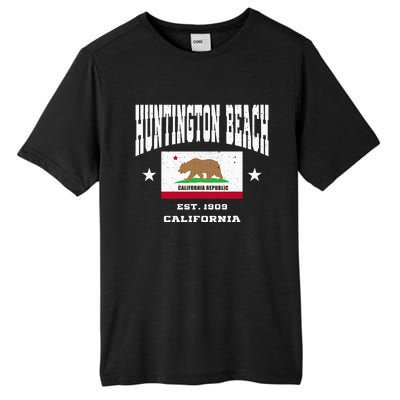 Vintage Huntington Beach California Ca Tall Fusion ChromaSoft Performance T-Shirt