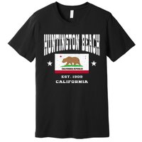 Vintage Huntington Beach California Ca Premium T-Shirt