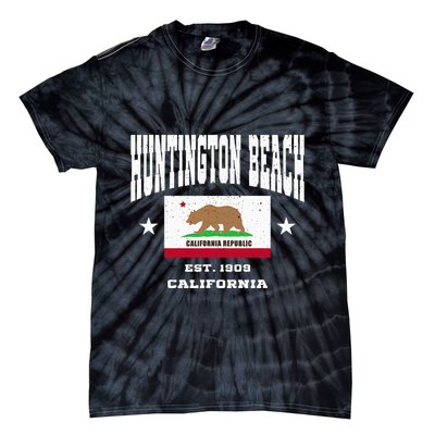 Vintage Huntington Beach California Ca Tie-Dye T-Shirt