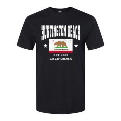 Vintage Huntington Beach California Ca Softstyle® CVC T-Shirt