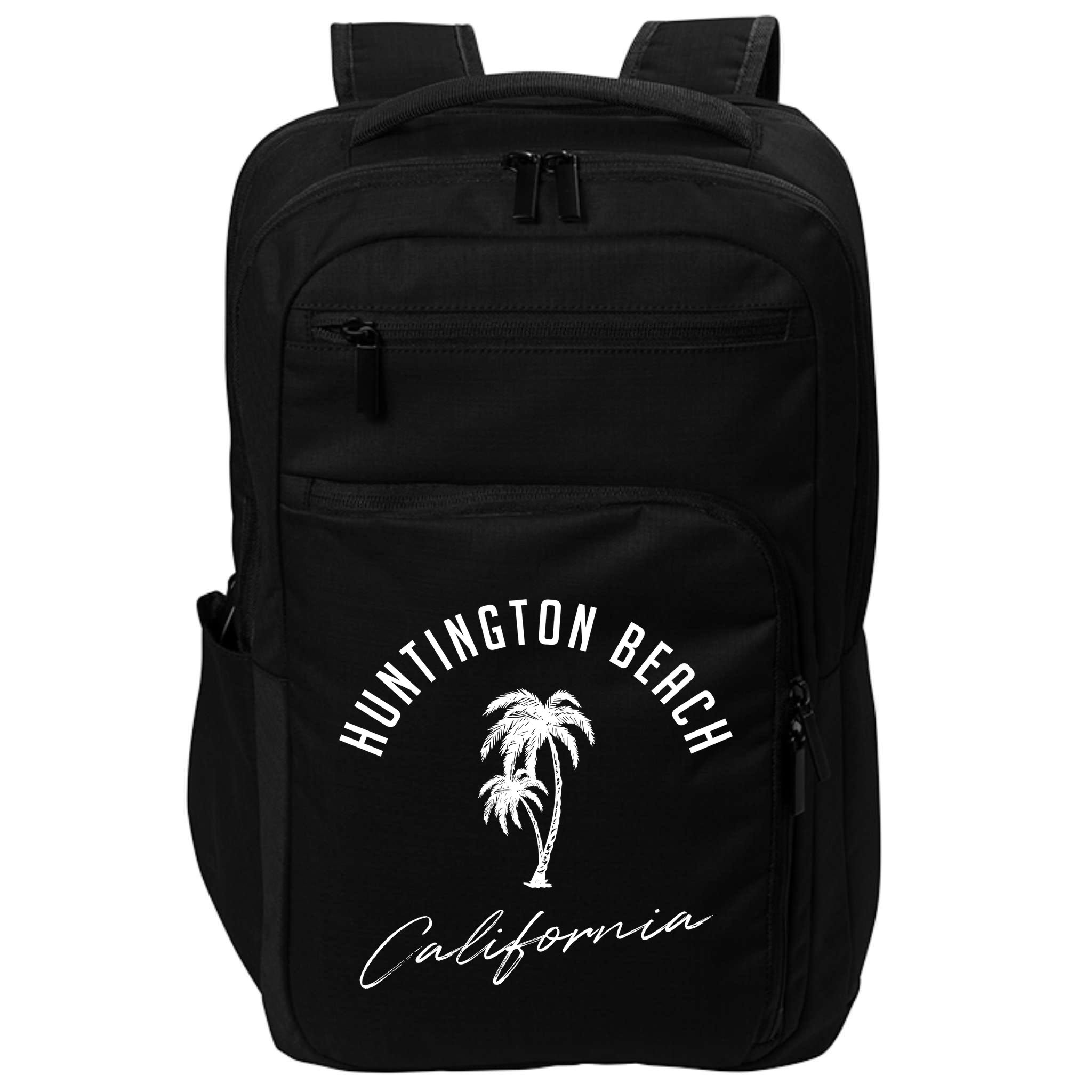 Vintage Huntington Beach California Impact Tech Backpack