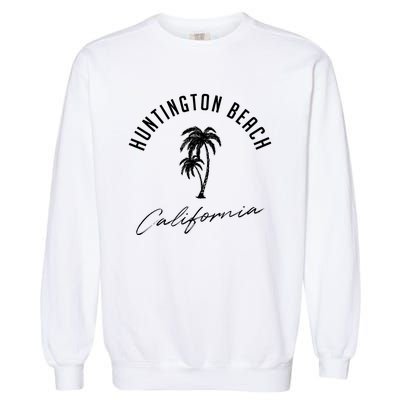 Vintage Huntington Beach California Garment-Dyed Sweatshirt