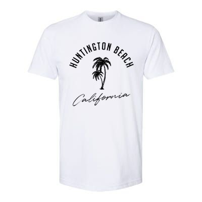 Vintage Huntington Beach California Softstyle® CVC T-Shirt