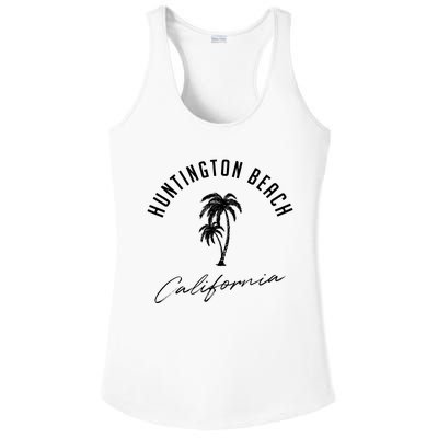 Vintage Huntington Beach California Ladies PosiCharge Competitor Racerback Tank