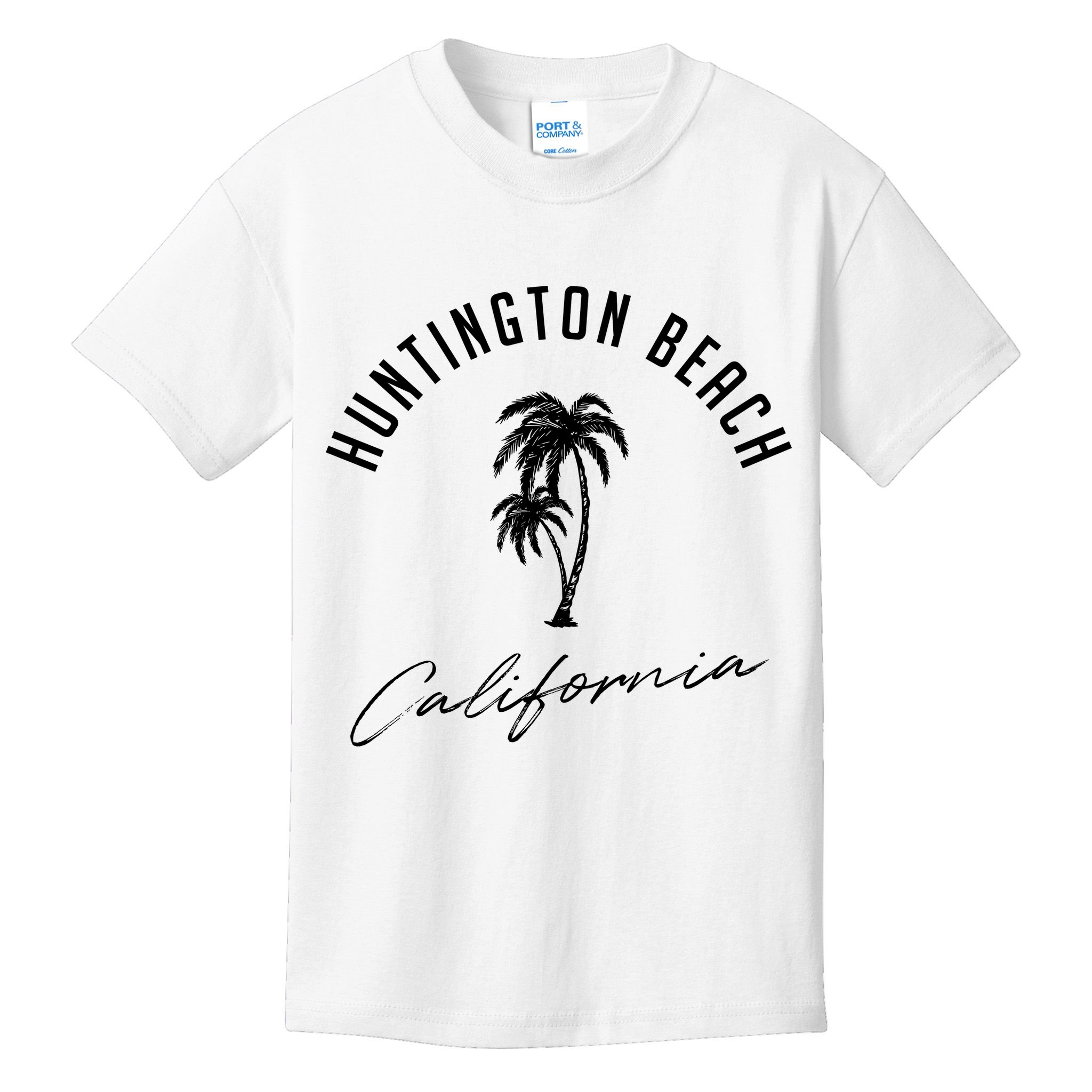 Vintage Huntington Beach California Kids T-Shirt