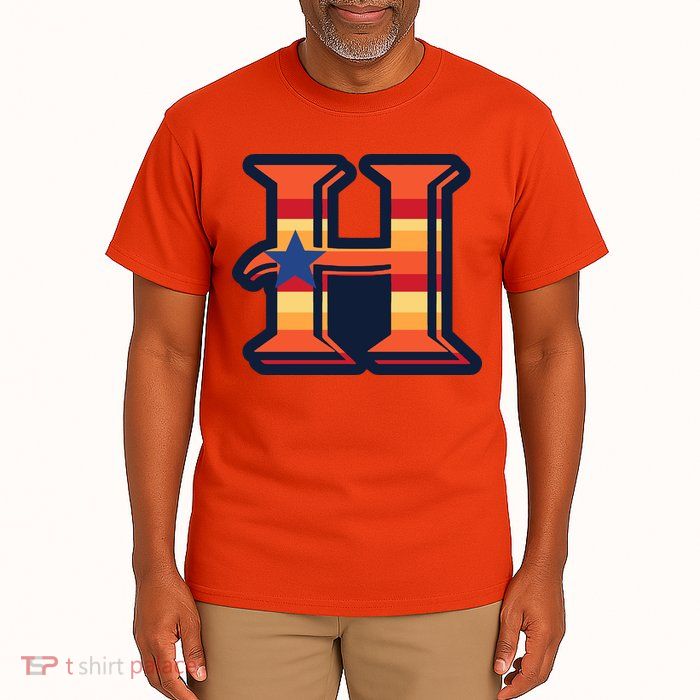 Vintage Houston Baseball H Vintage HTown Love City Texas Tall T-Shirt