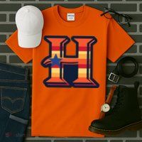 Vintage Houston Baseball H Vintage HTown Love City Texas Tall T-Shirt
