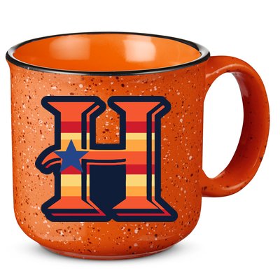 Vintage Houston Baseball H Vintage HTown Love City Texas 15oz Campfire Ceramic Mug