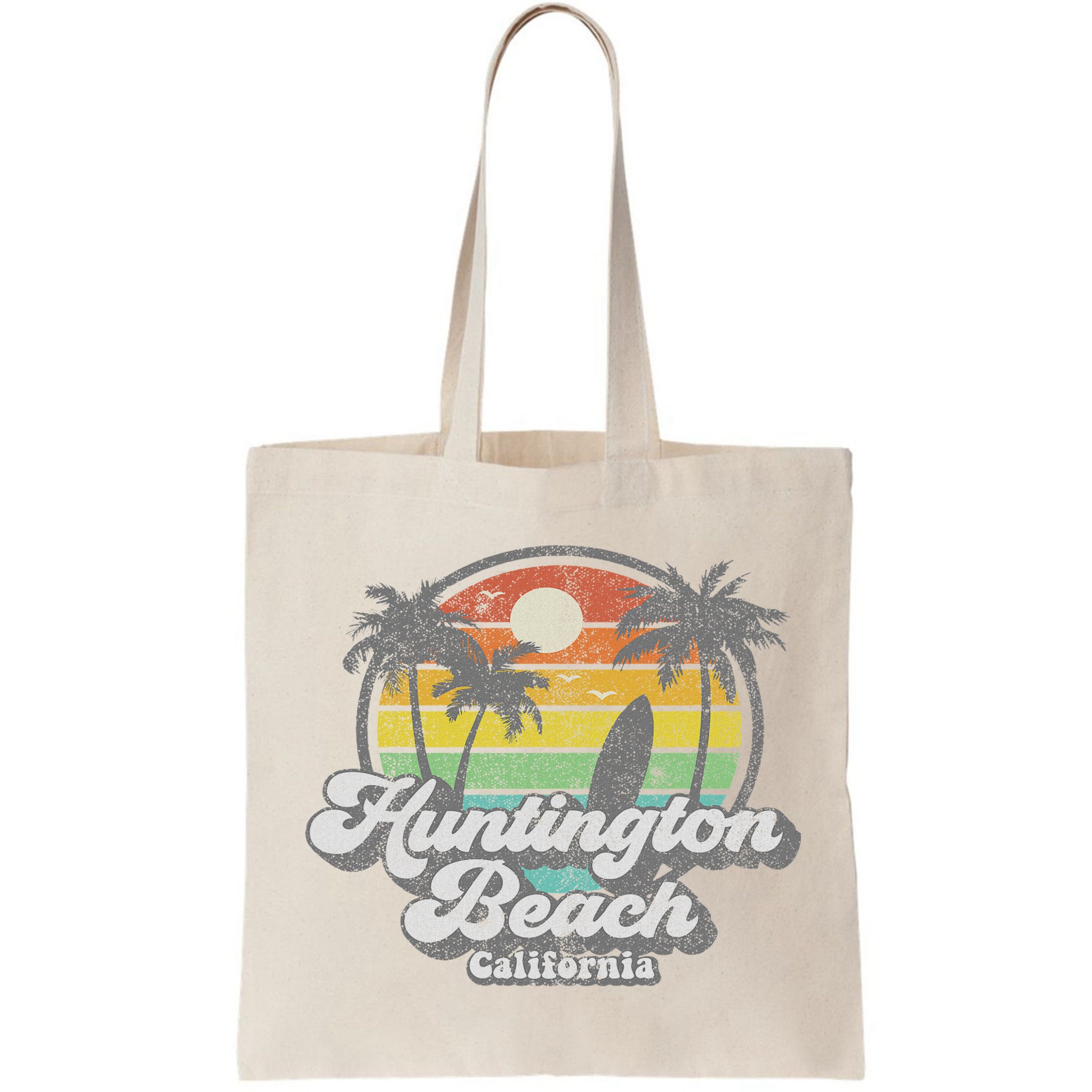 Vintage Huntington Beach California Surfing Retro Surf Gift Bag