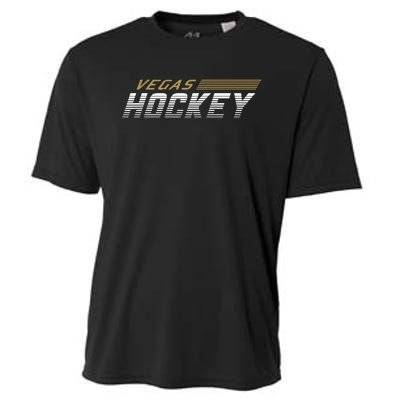 Vegas Hockey Blades Of Sl Gameday Fan Gear Cooling Performance Crew T-Shirt