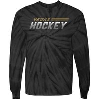 Vegas Hockey Blades Of Sl Gameday Fan Gear Tie-Dye Long Sleeve Shirt