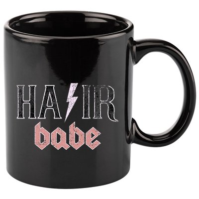 Vintage Hair Babe Hair Lover Hairstylist Hairdresser 11oz C Handle Ceramic Mug