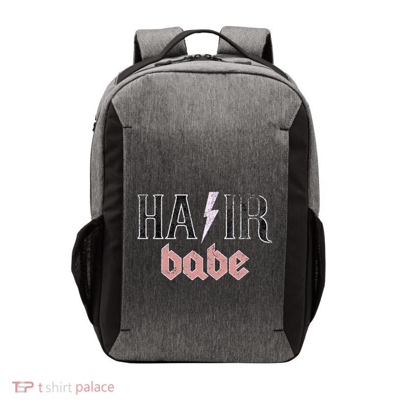 Vintage Hair Babe Hair Lover Hairstylist Hairdresser Vector Backpack