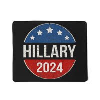 Vintage Hillary Clinton 2024 For President Election Campaign Mousepad