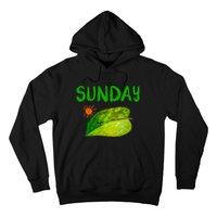 Very Hungry Caterpillar Sunday Fruits Birthday Caterpillar Hoodie