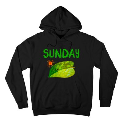 Very Hungry Caterpillar Sunday Fruits Birthday Caterpillar Hoodie