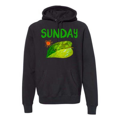 Very Hungry Caterpillar Sunday Fruits Birthday Caterpillar Premium Hoodie