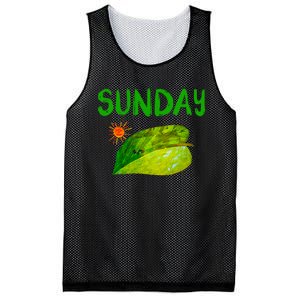 Very Hungry Caterpillar Sunday Fruits Birthday Caterpillar Mesh Reversible Basketball Jersey Tank